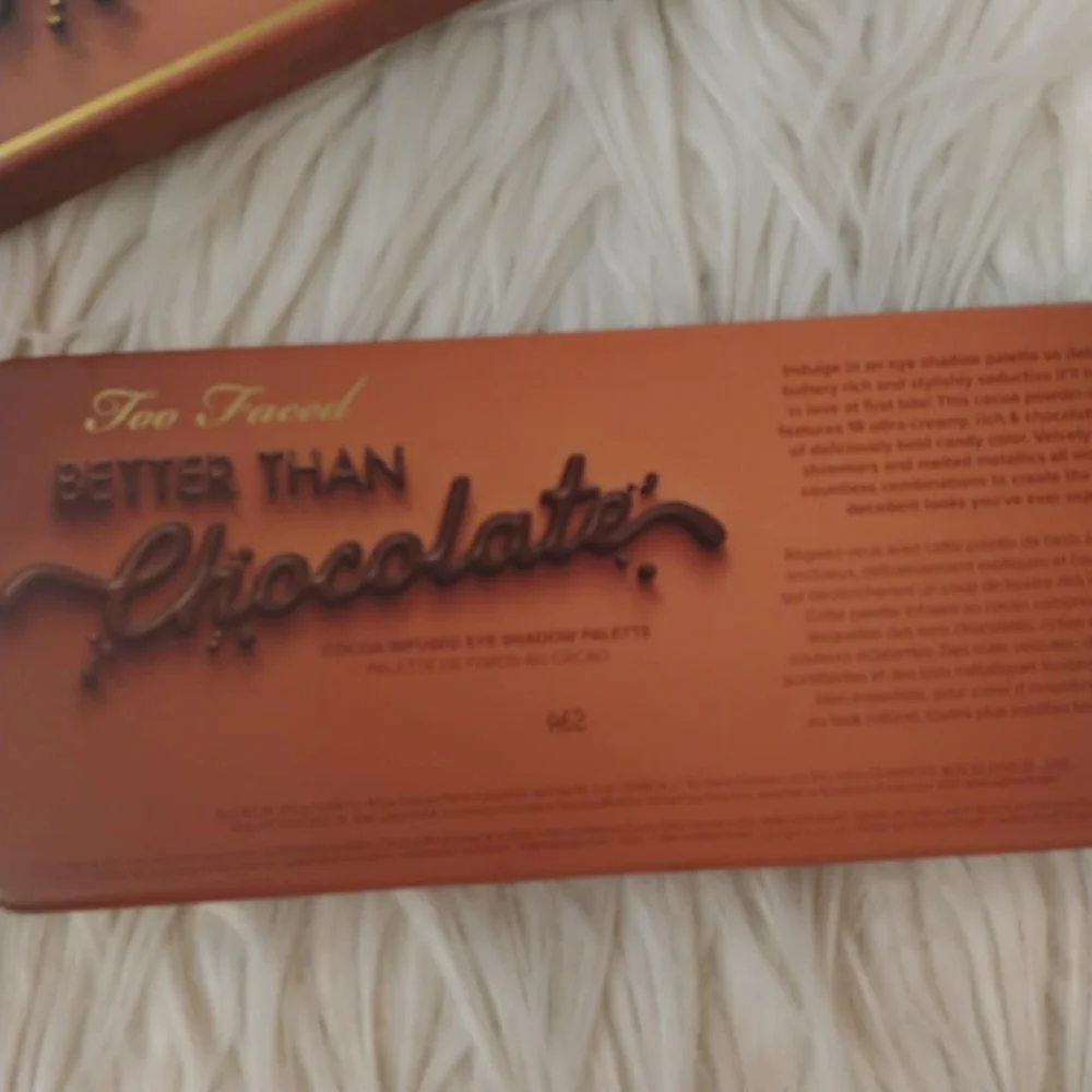 🍫FIRM! NWT TOO FACED BETTER THAN CHOCOLATE EYESHADOW PALETTE